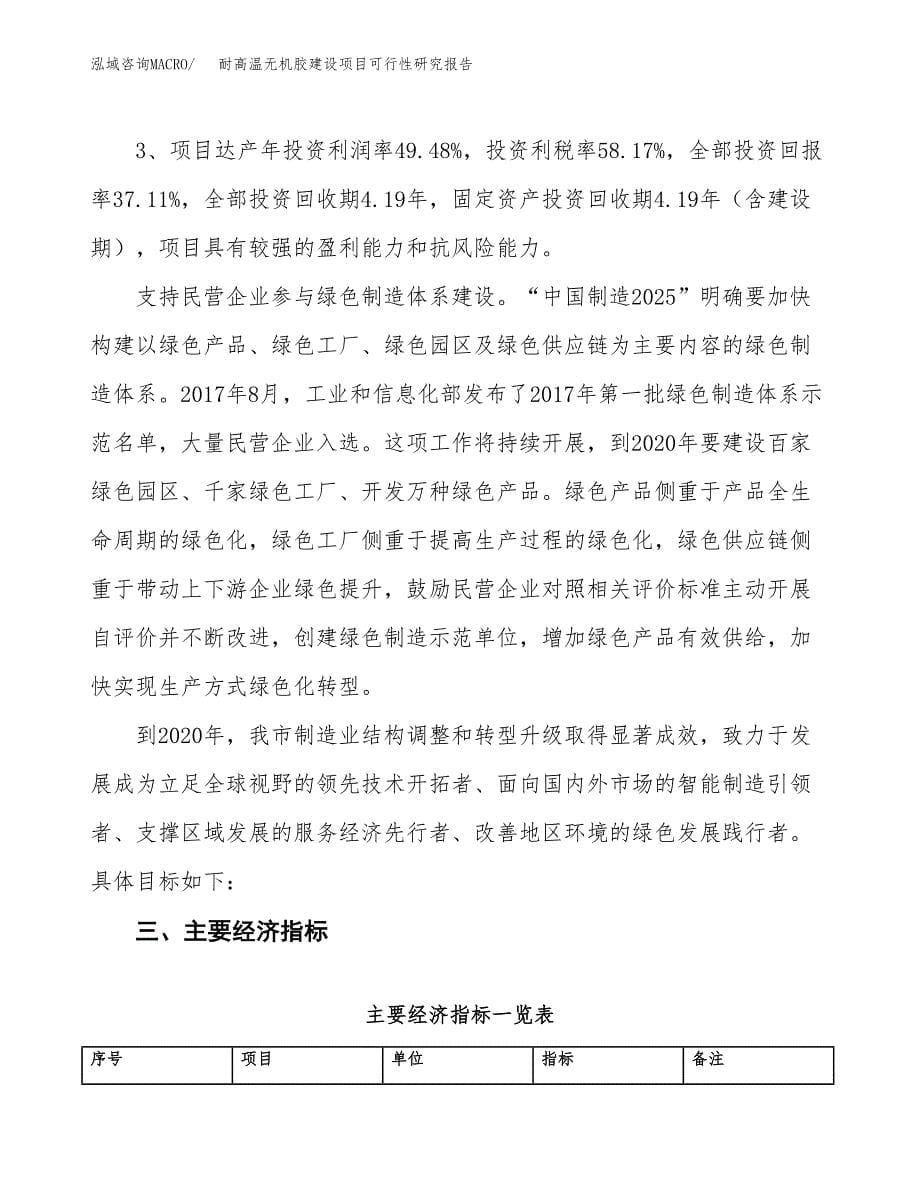 耐高温无机胶建设项目可行性研究报告（20亩）.docx_第5页