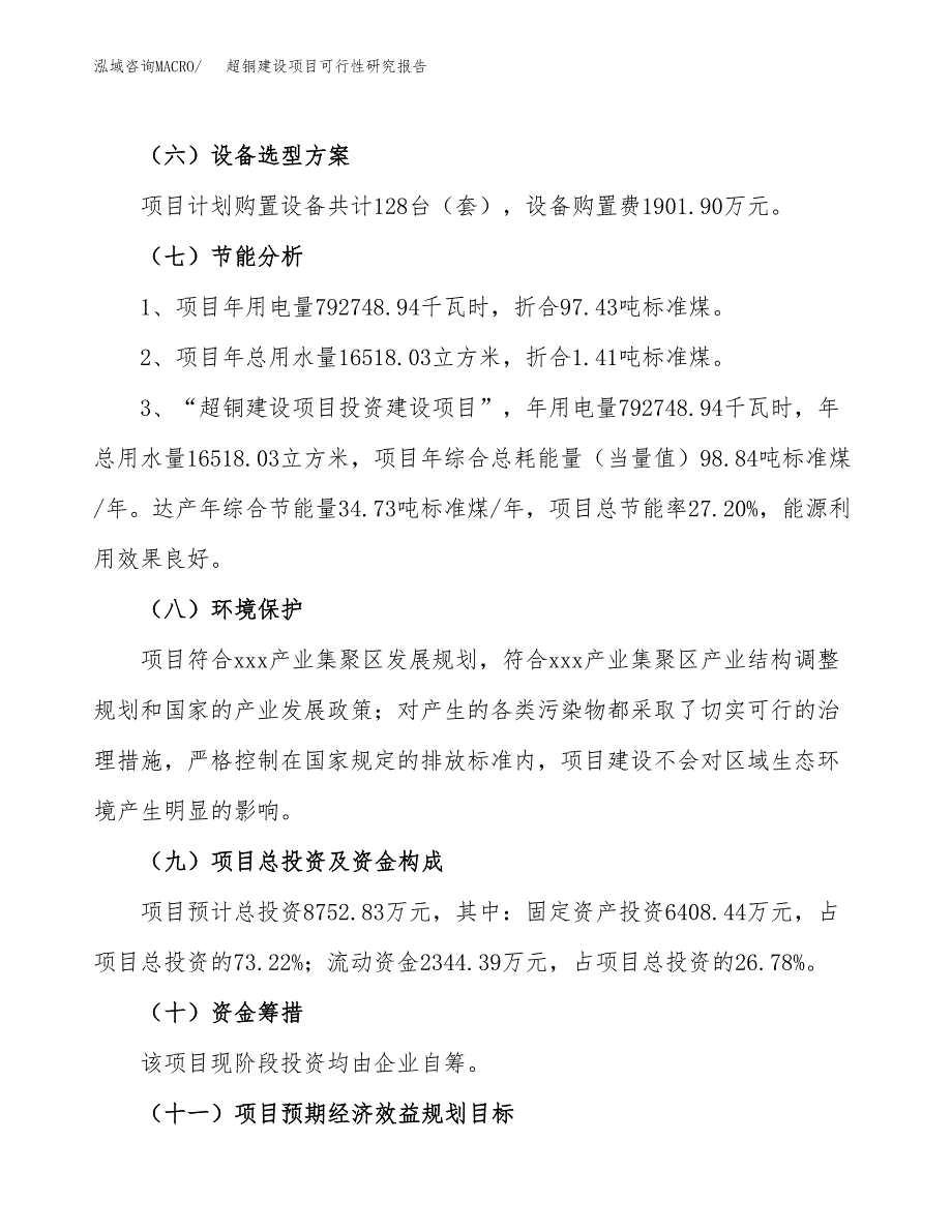 超铜建设项目可行性研究报告（33亩）.docx_第3页