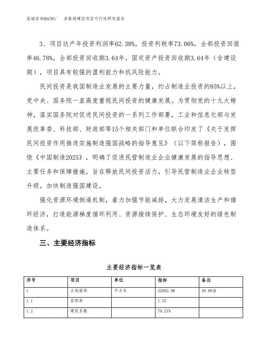 多路阀建设项目可行性研究报告（49亩）.docx_第5页