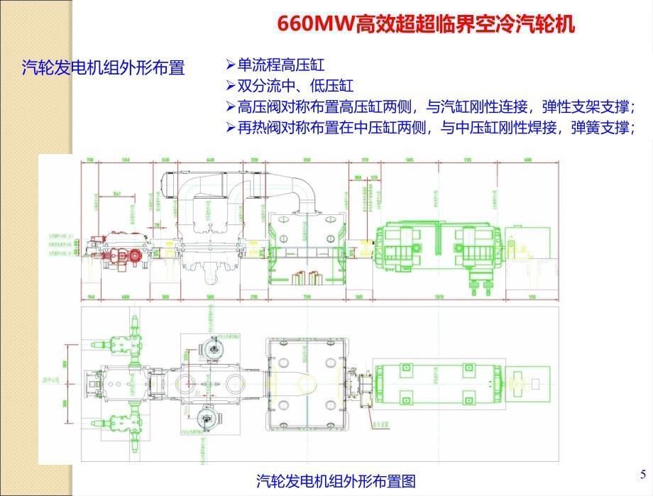 高效660mw超超临界空冷汽轮机结构特点素材_第5页