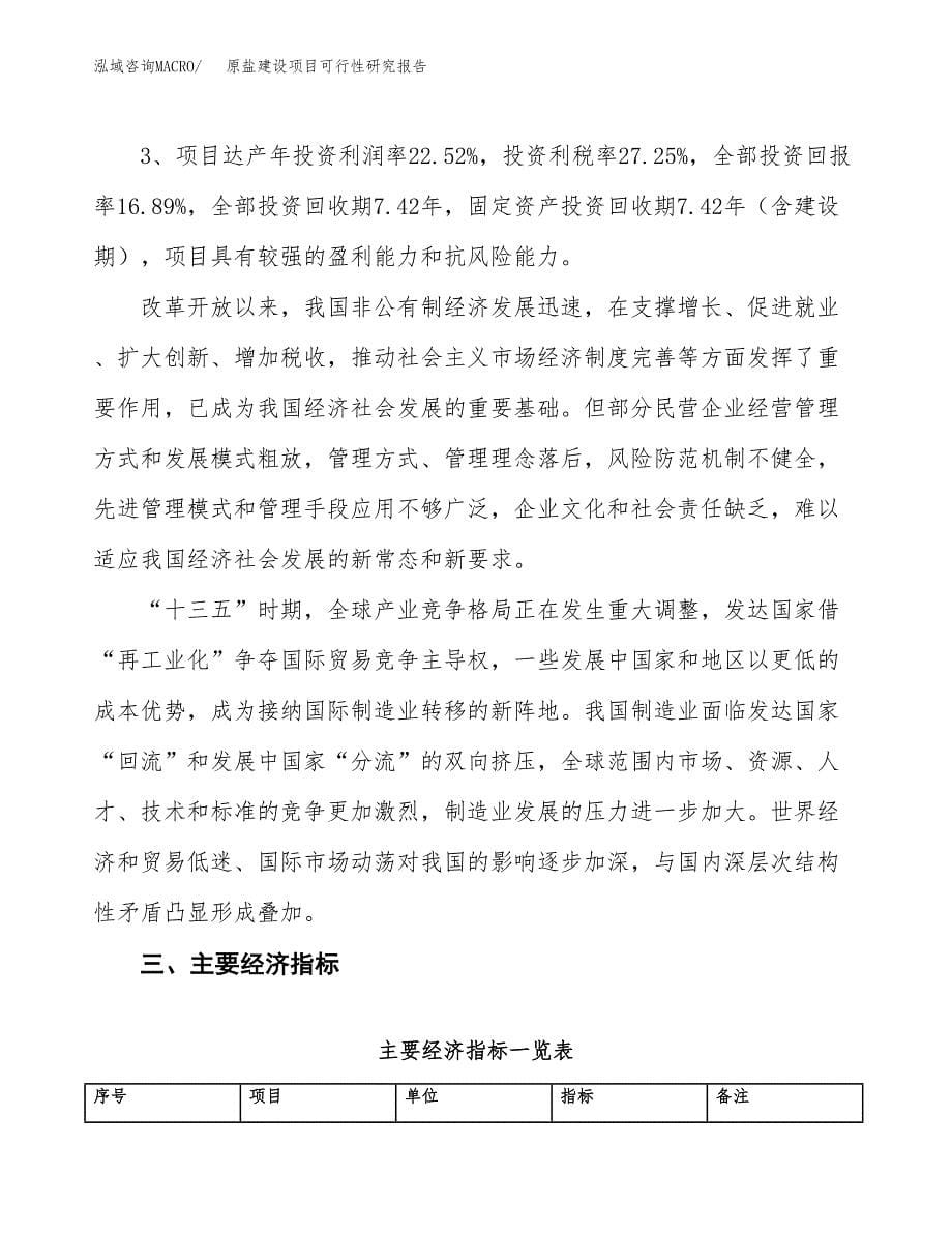 原盐建设项目可行性研究报告（38亩）.docx_第5页