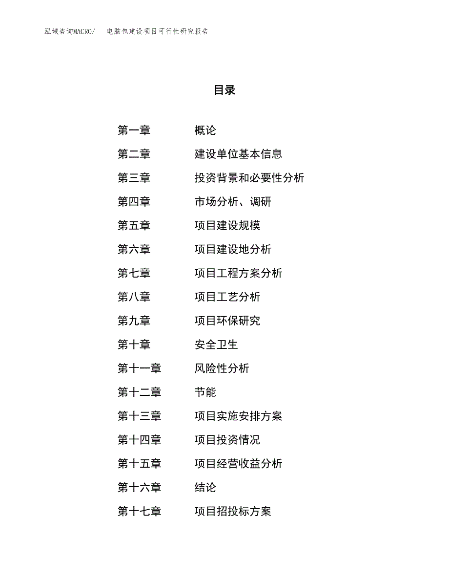 电脑包建设项目可行性研究报告（63亩）.docx_第1页