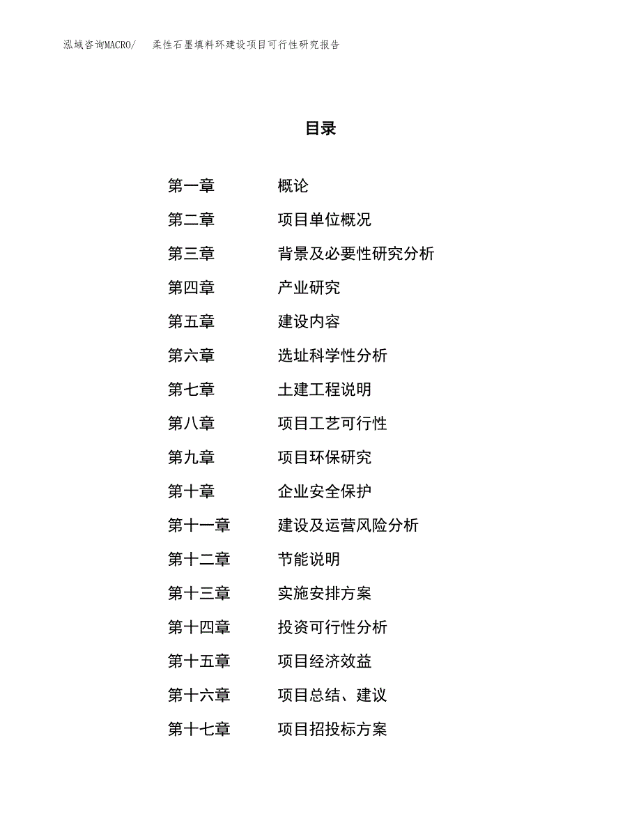 柔性石墨填料环建设项目可行性研究报告（25亩）.docx_第1页