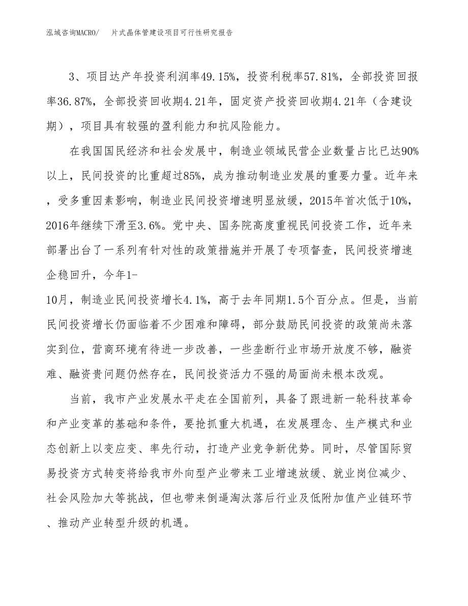 片式晶体管建设项目可行性研究报告（24亩）.docx_第5页