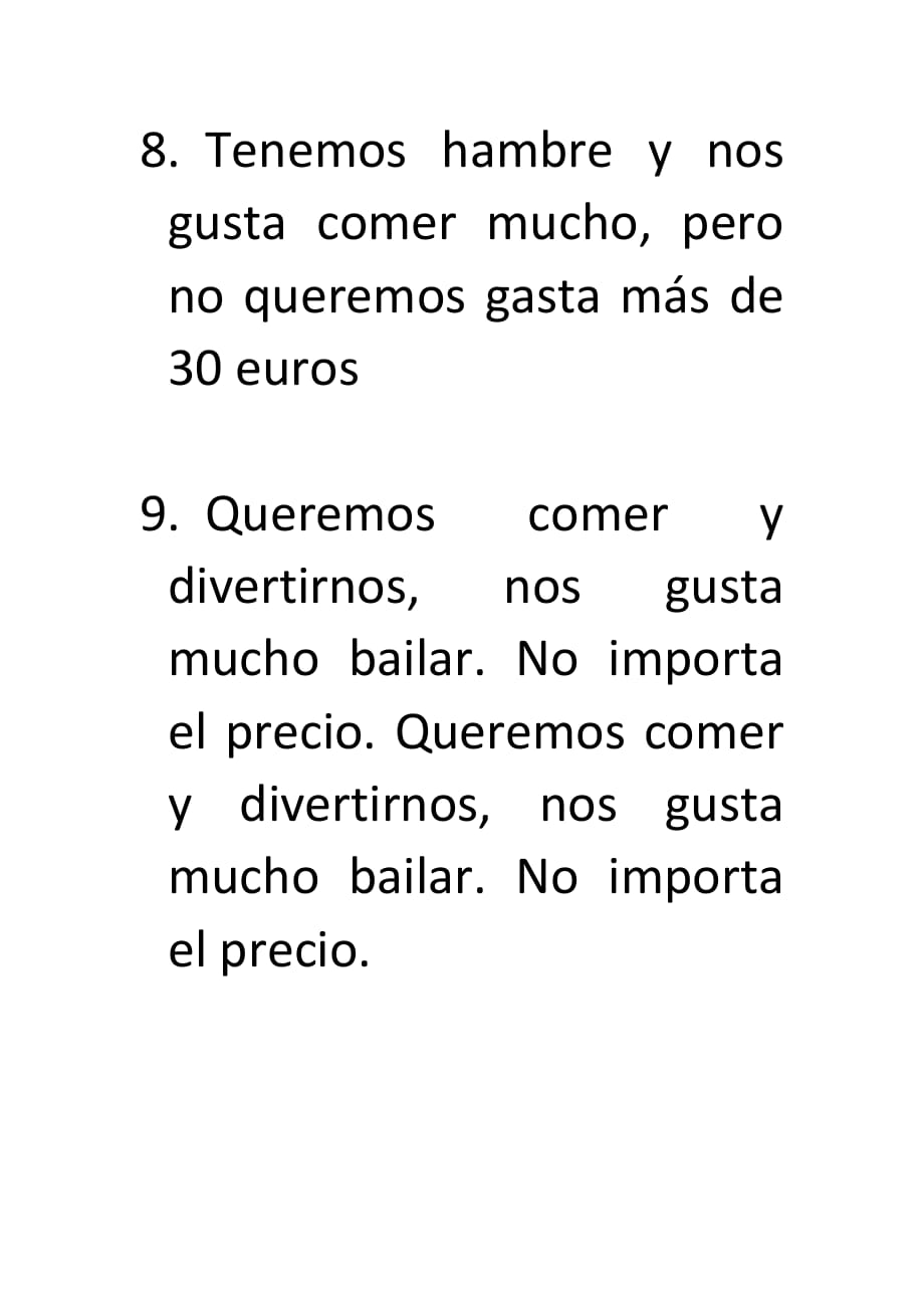 西班牙语dele考试a1 水平模拟试卷_第3页