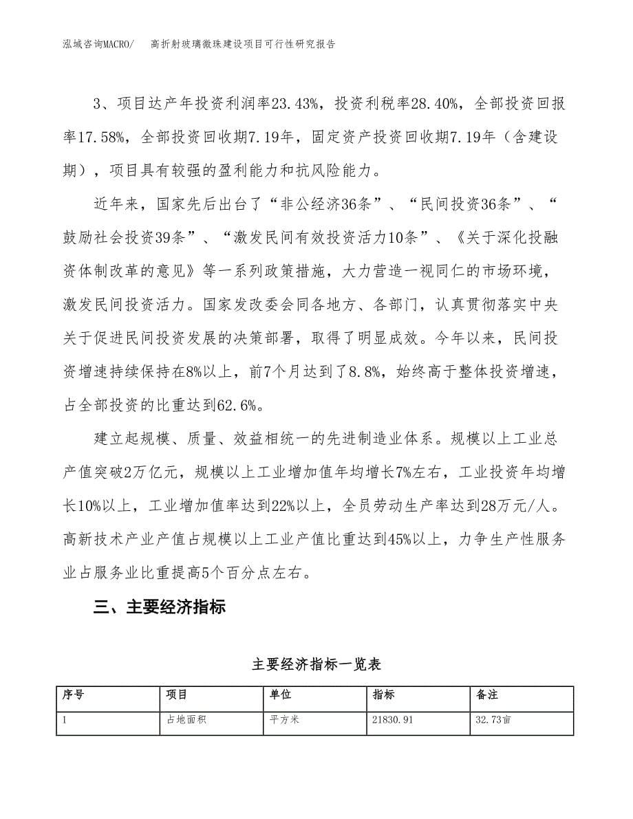 高折射玻璃微珠建设项目可行性研究报告（33亩）.docx_第5页