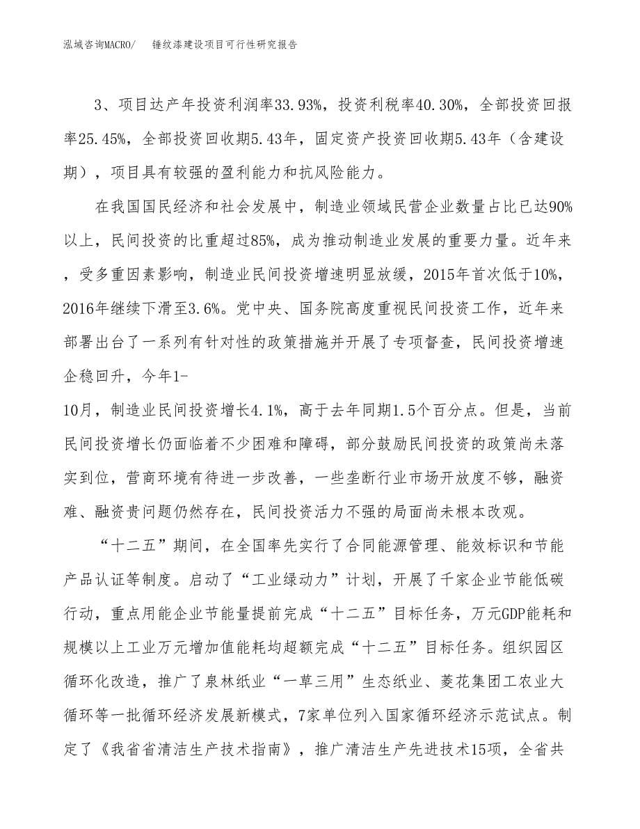 锤纹漆建设项目可行性研究报告（65亩）.docx_第5页