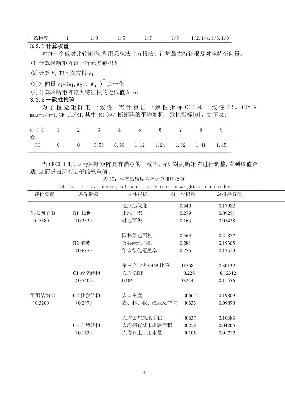 银川市市区生态敏感度分析研究_第5页