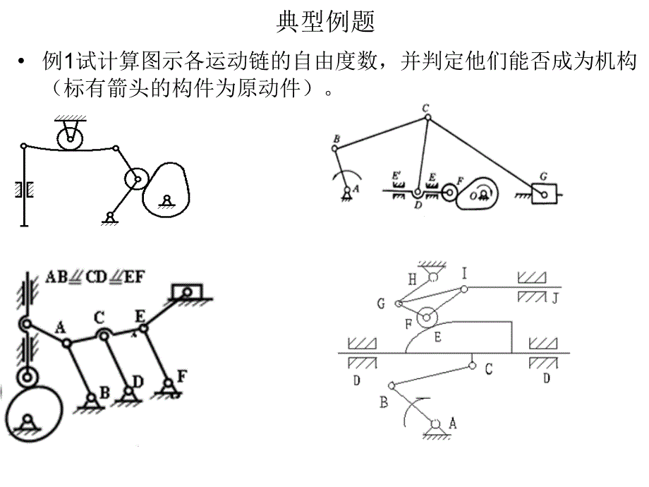 机械原理总复习(12机本)_第4页