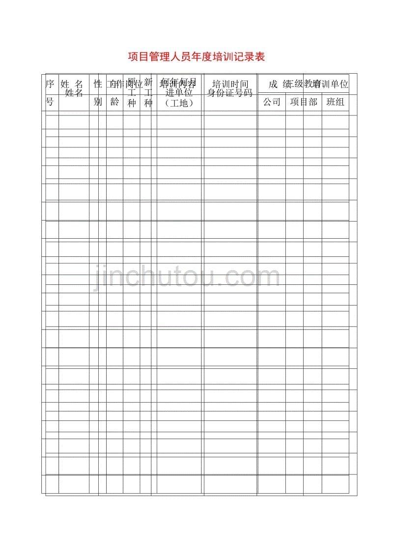 安全技术资料台帐之六资料_第5页