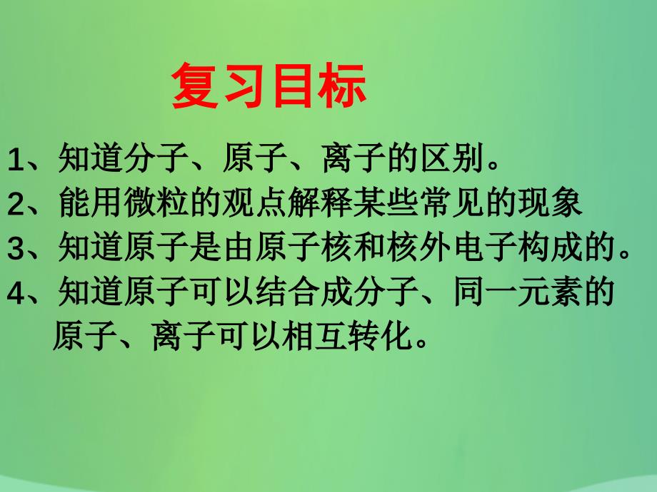 山西省2018中考化学复习 构成物质的奥秘课件_第2页