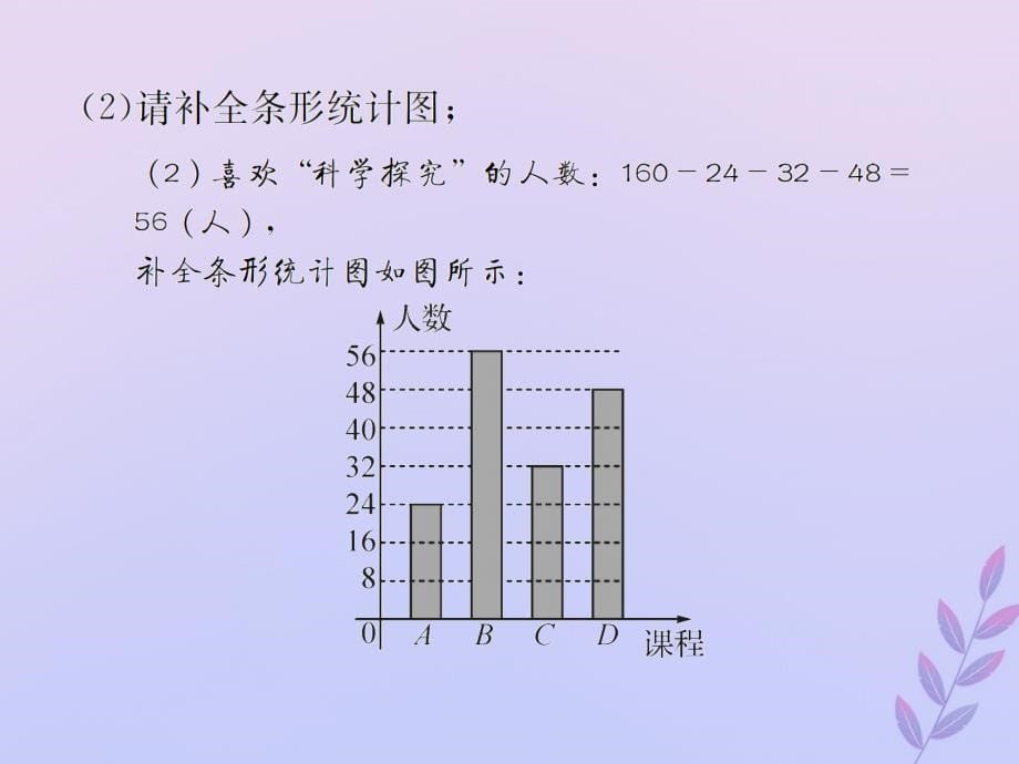 （遵义专用）2019届中考数学复习 第29课时 数据的收集和整理 2 遵义中考回放（课后作业）课件_第5页