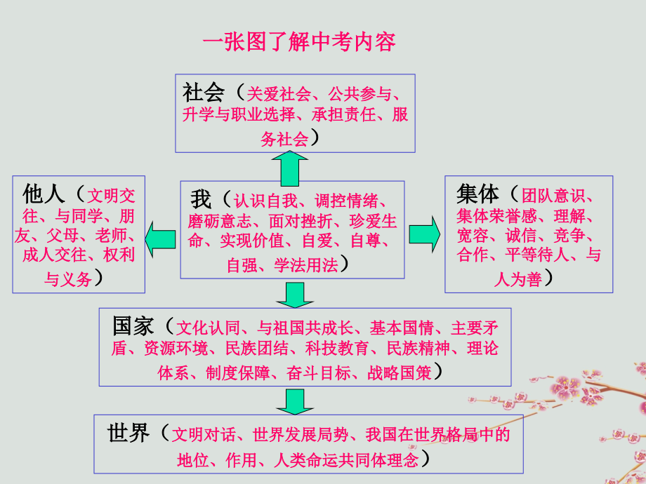 安徽省2019届中考道德与法治复习 考点解读课件_第2页