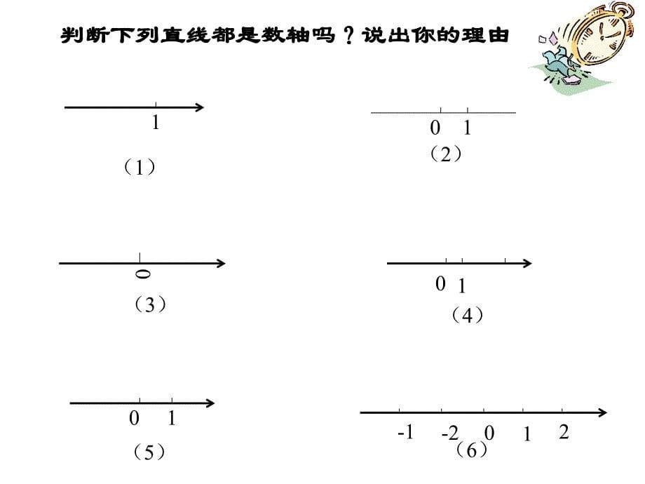 华师版初一数学数轴1_第5页