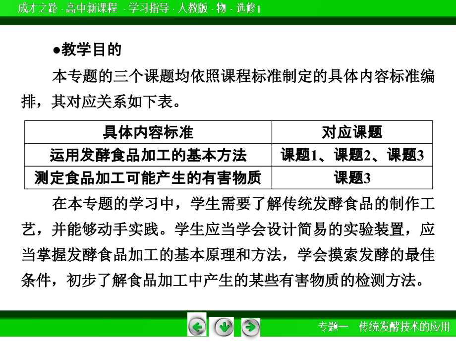 专题1-课题1《果酒和果醋的制作》_第3页