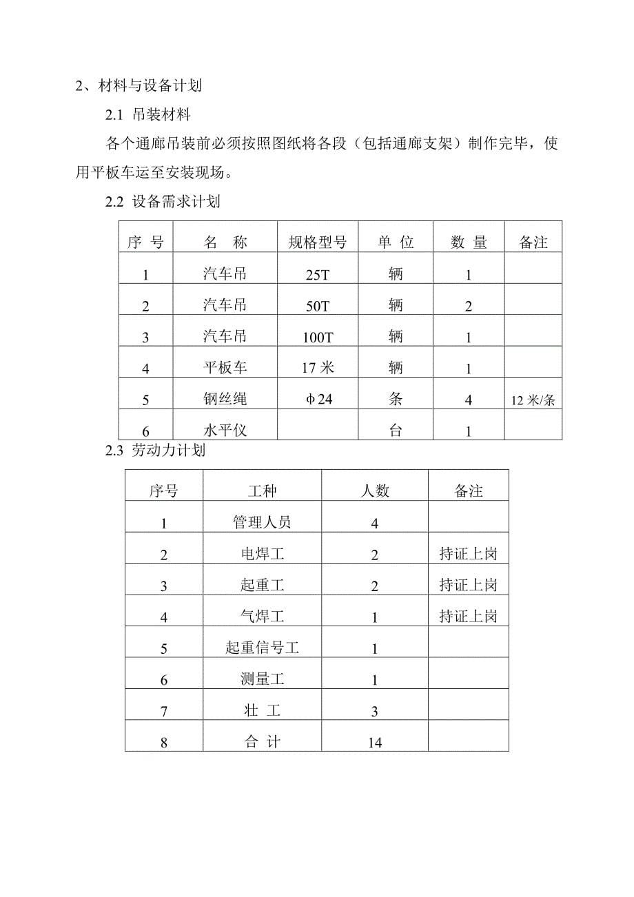 通廊吊装专项施工方案_第5页