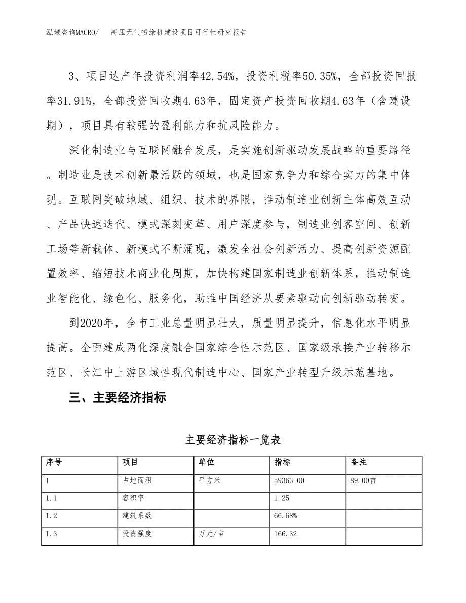 高压无气喷涂机建设项目可行性研究报告（89亩）.docx_第5页