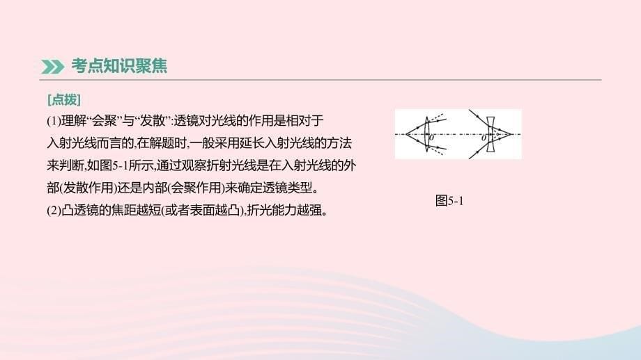 （湖南专用）2019中考物理高分一轮 单元05 透镜及其应用课件_第5页