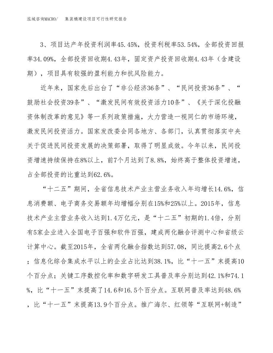 集装桶建设项目可行性研究报告（39亩）.docx_第5页