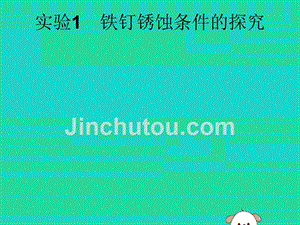 （课标通用）安徽省2019年中考化学总复习 实验1 铁钉锈蚀条件的探究课件