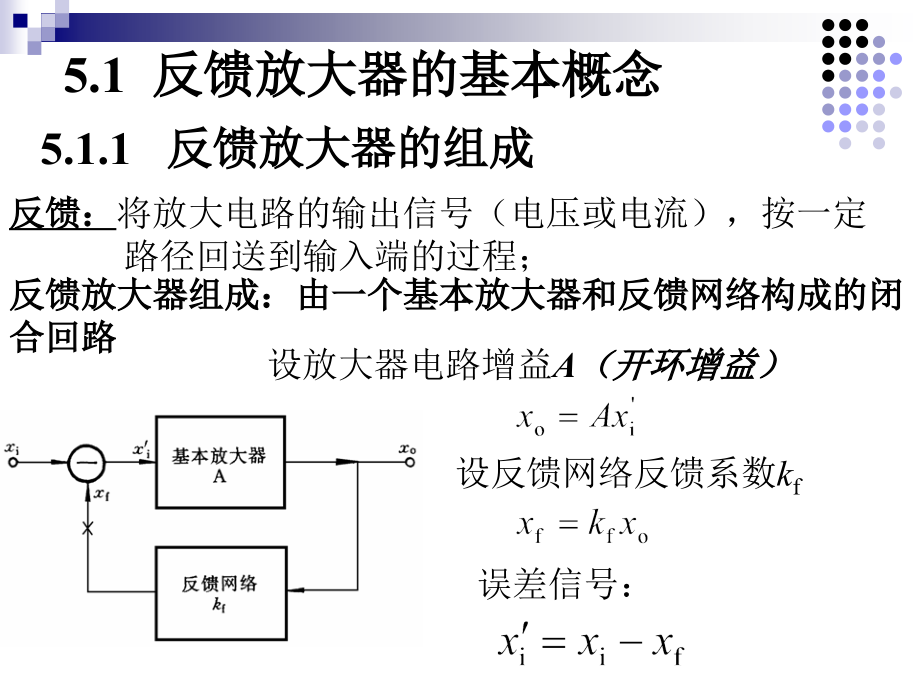 湖南大学电子线路课件5(负反馈放大器)_第3页