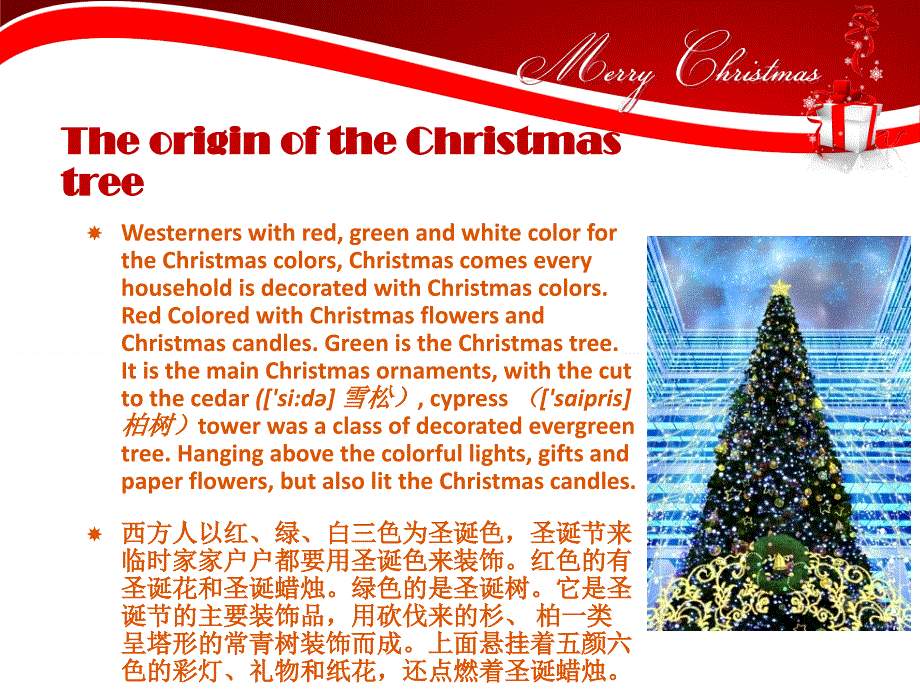 关于圣诞节的英文_第4页