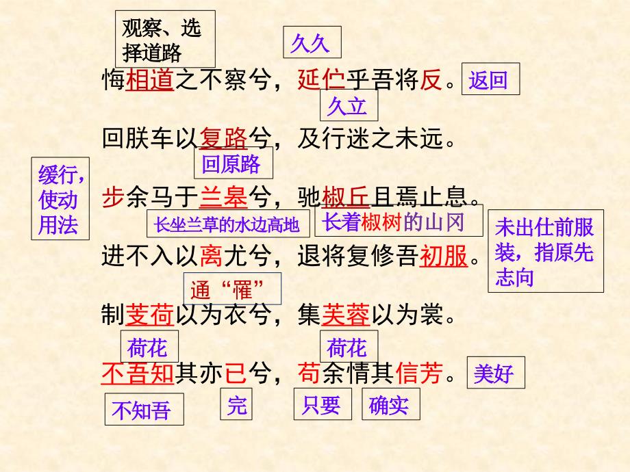 及少康之未家兮-留有虞之二姚-离骚-屈原_第4页