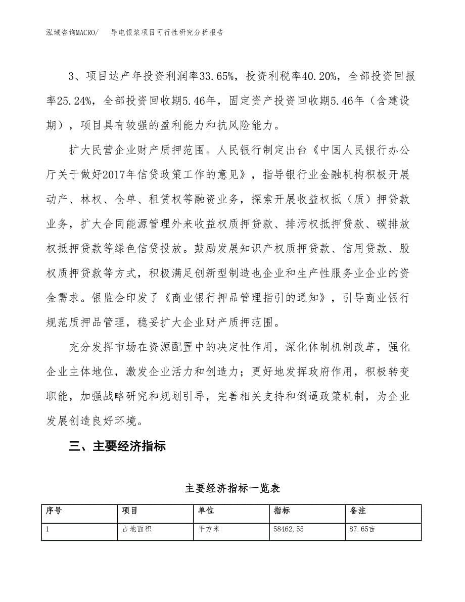 项目公示_导电银浆项目可行性研究分析报告.docx_第5页