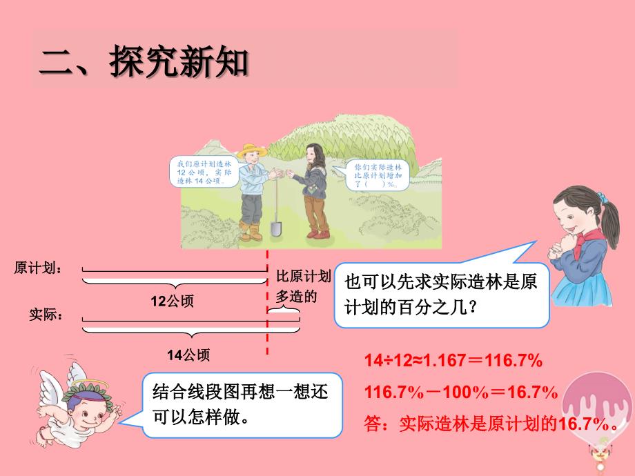 2017秋六年级数学上册 6.4 求一个数比另一个数多（少）百分之几课件 新人教版_第4页