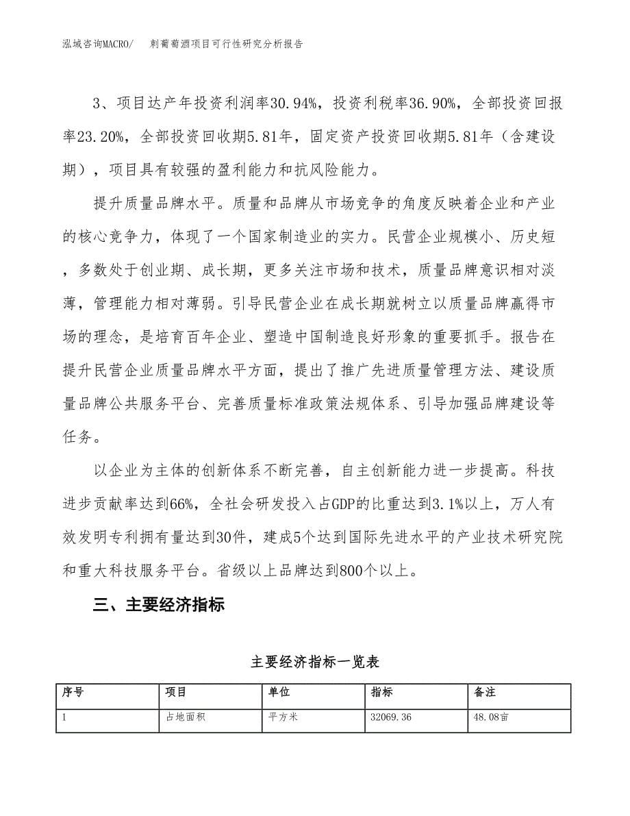 项目公示_刺葡萄酒项目可行性研究分析报告.docx_第5页