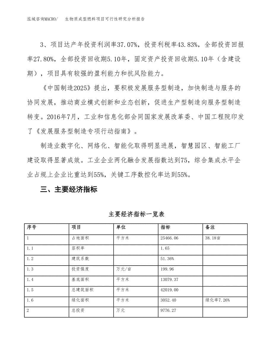 项目公示_生物质成型燃料项目可行性研究分析报告.docx_第5页