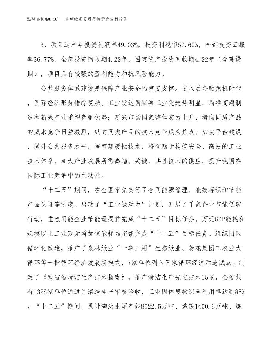 项目公示_玻璃纸项目可行性研究分析报告.docx_第5页