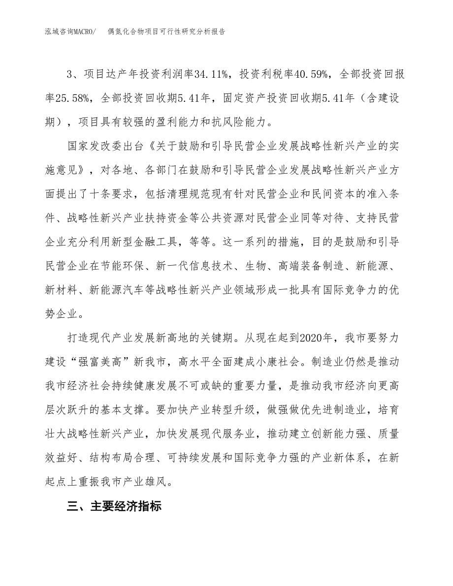 项目公示_偶氮化合物项目可行性研究分析报告.docx_第5页