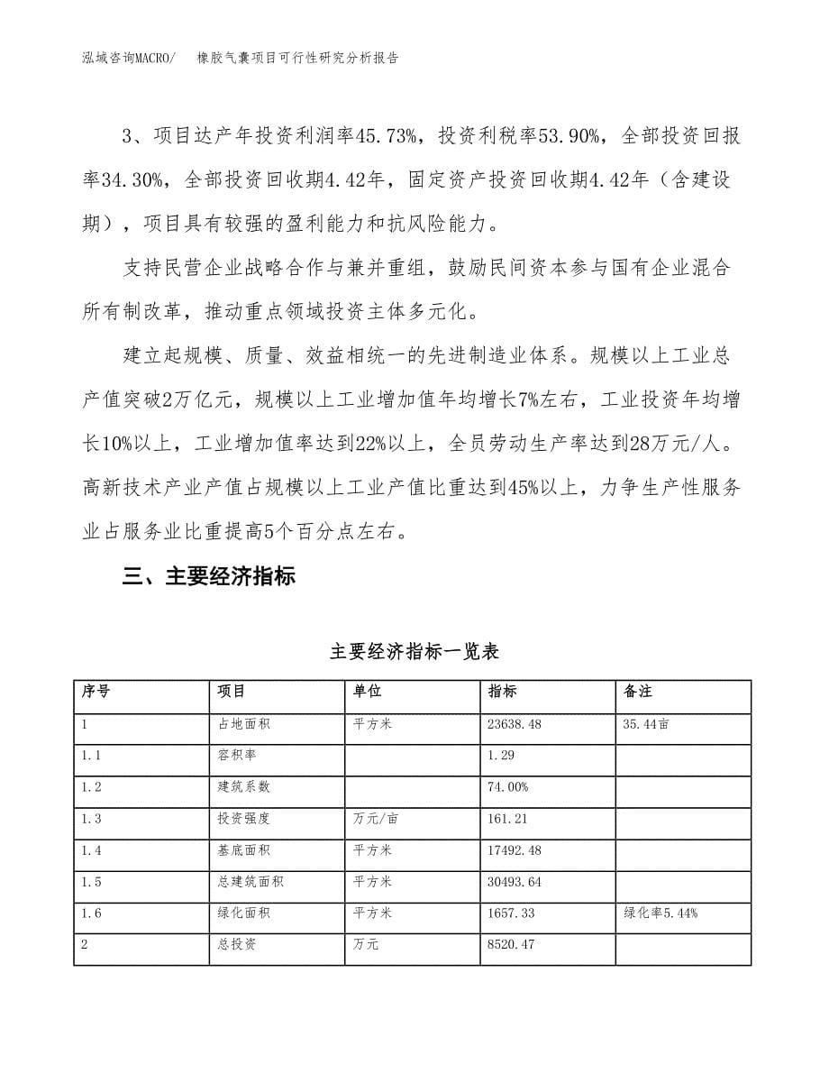 项目公示_橡胶气囊项目可行性研究分析报告.docx_第5页