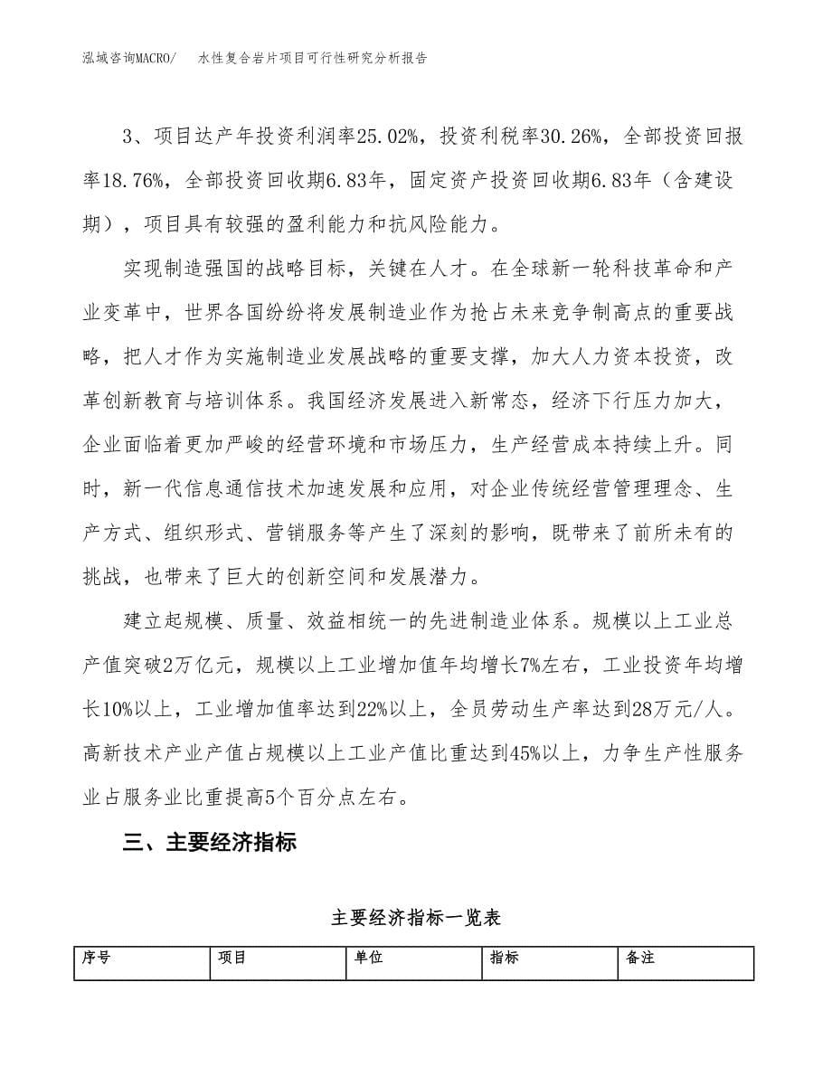 项目公示_水性复合岩片项目可行性研究分析报告.docx_第5页