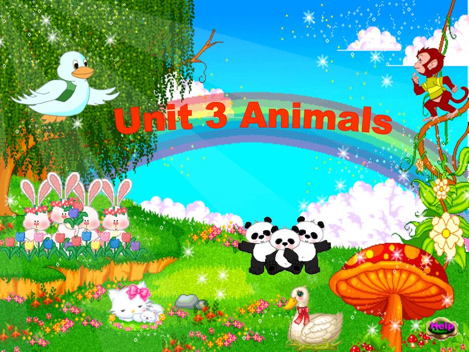 2016秋三年级英语上册 unit 3 animals课件2 广东版开心_第1页