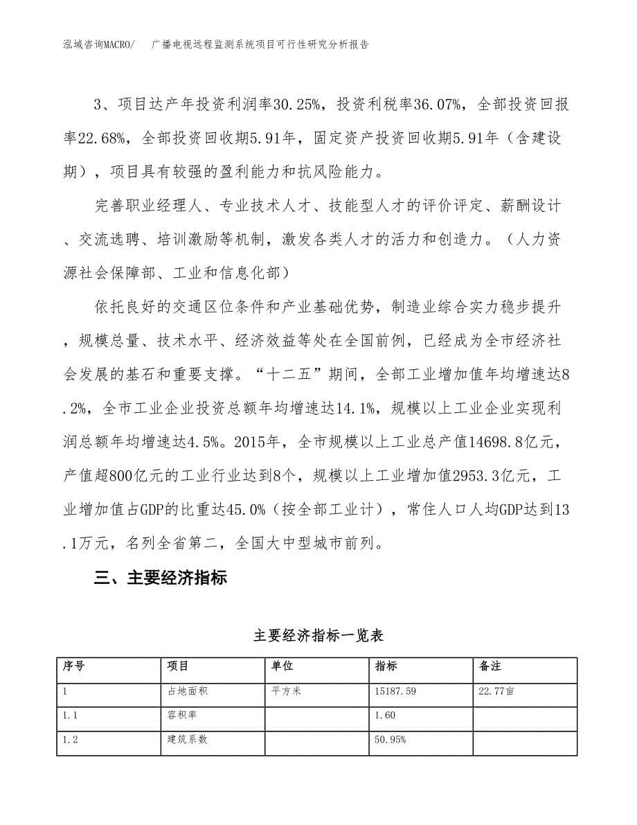 项目公示_广播电视远程监测系统项目可行性研究分析报告.docx_第5页