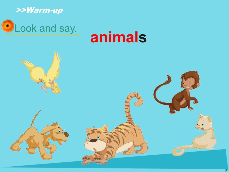 2017五年级英语上册 unit 3 animals（lesson 1）课件 人教新起点_第2页