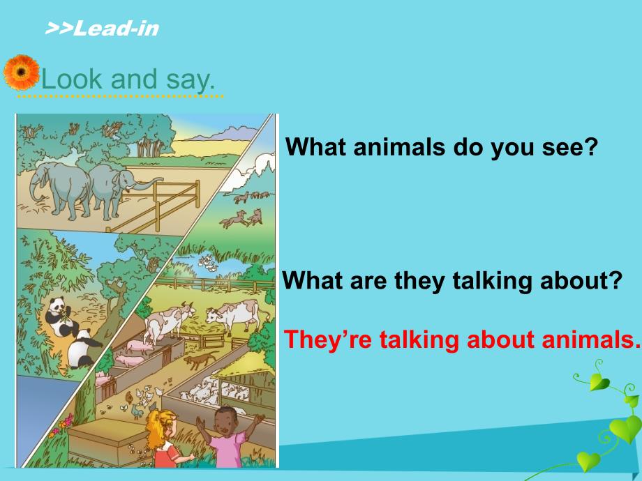 2017五年级英语上册 unit 3 animals（lesson 1）课件 人教新起点_第3页