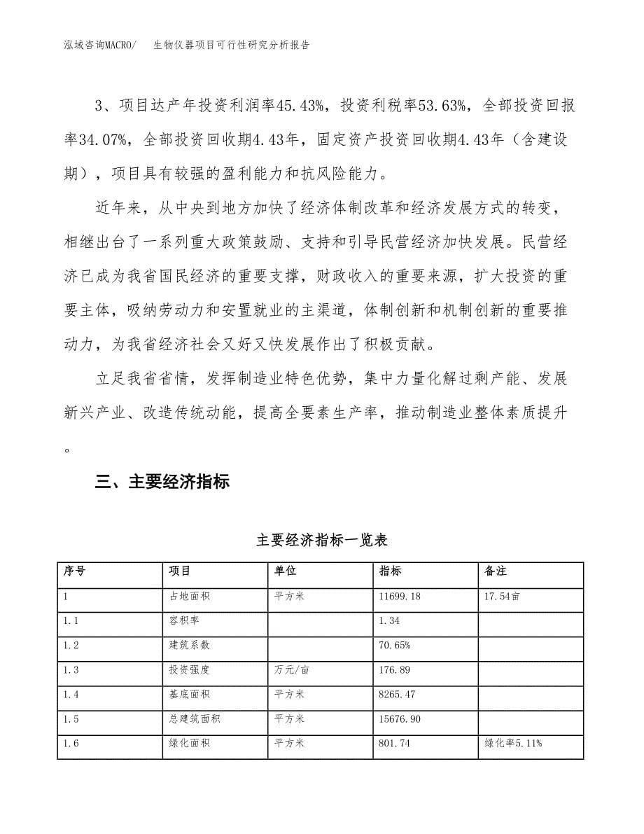 项目公示_生物仪器项目可行性研究分析报告.docx_第5页