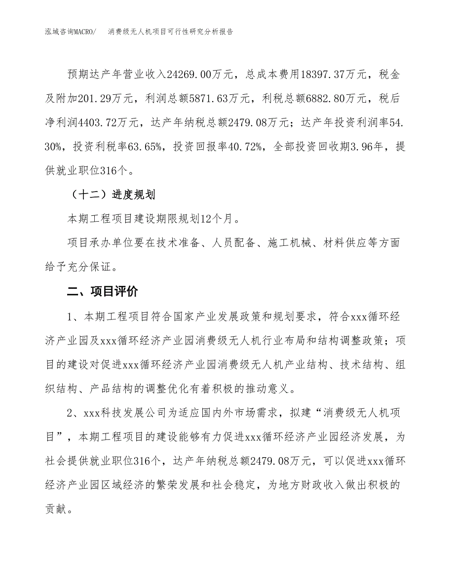 项目公示_消费级无人机项目可行性研究分析报告.docx_第4页