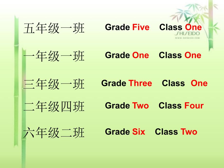 2016春四年级英语下册 lesson 3《they are in class three》课件2 科普版_第3页