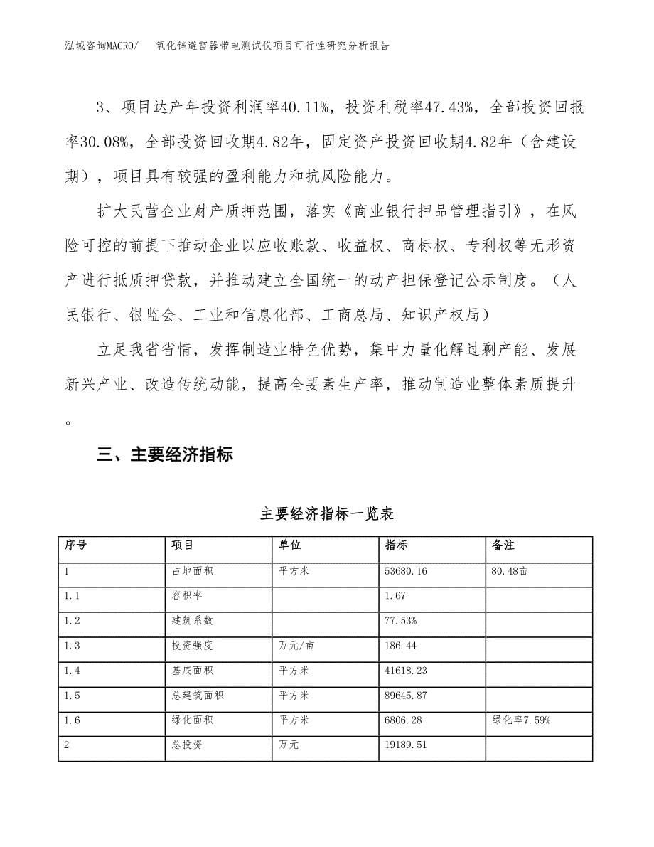 项目公示_氧化锌避雷器带电测试仪项目可行性研究分析报告.docx_第5页