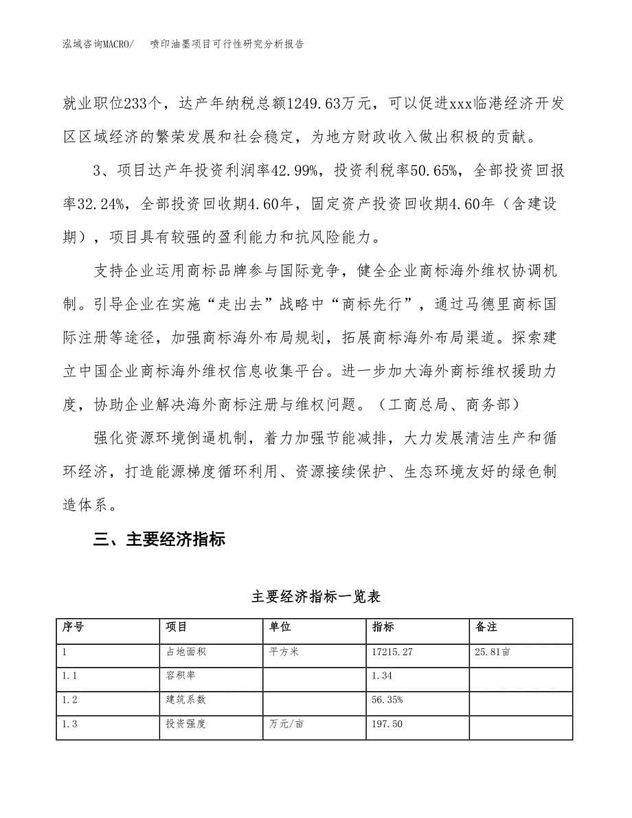 项目公示_喷印油墨项目可行性研究分析报告.docx_第5页