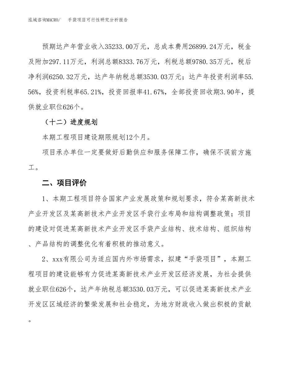 项目公示_手袋项目可行性研究分析报告.docx_第4页