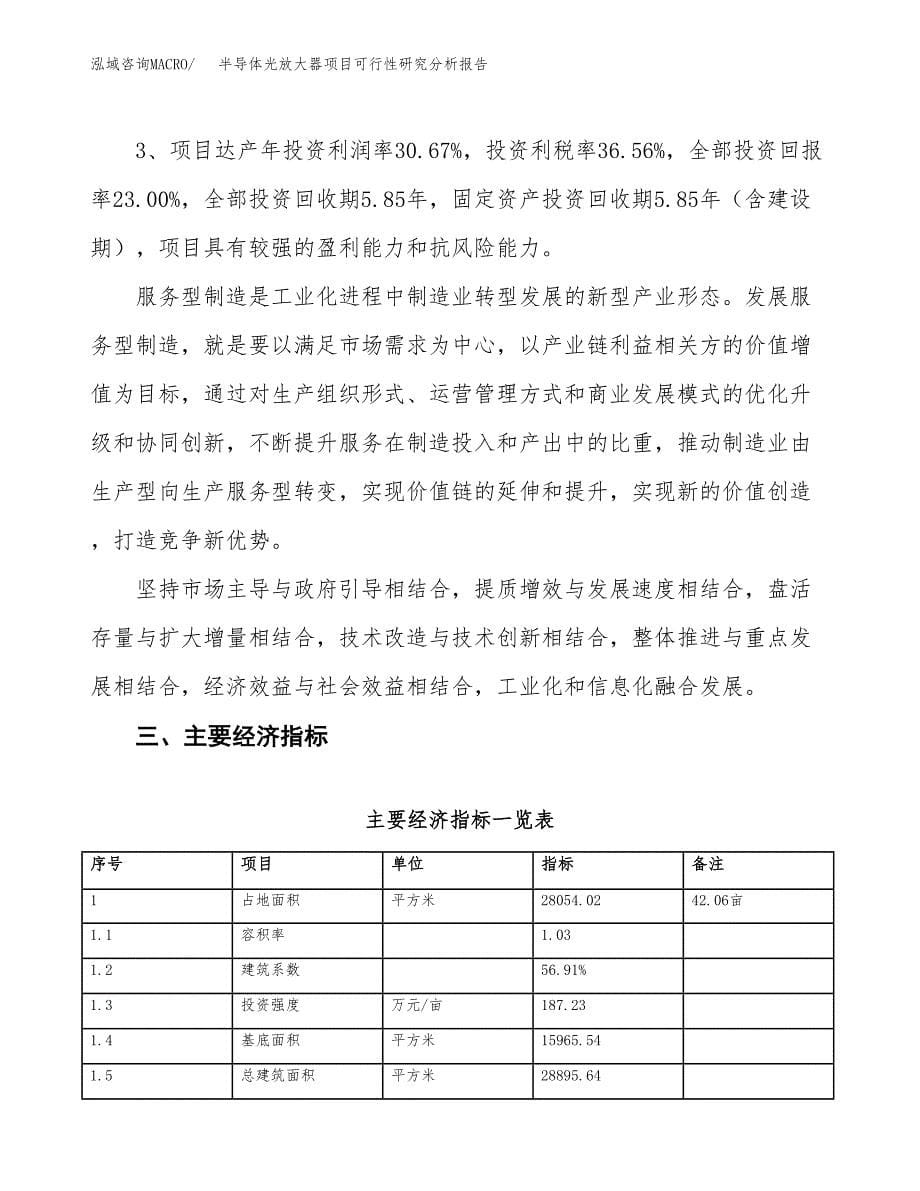 项目公示_半导体光放大器项目可行性研究分析报告.docx_第5页