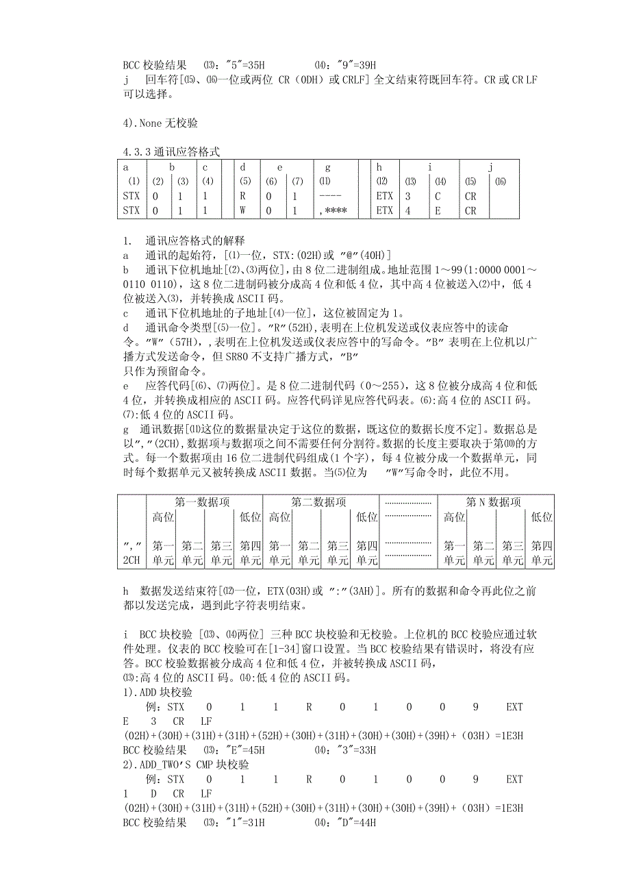 日本岛电sr90系列仪表通讯指南_第4页