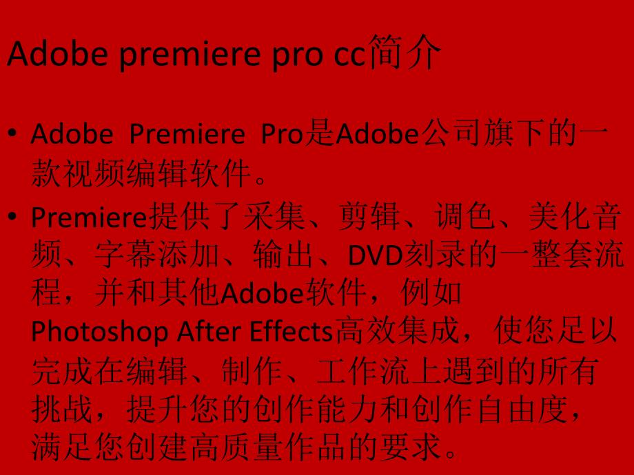 adobe-premiere-pro-cc入门级教程_第2页
