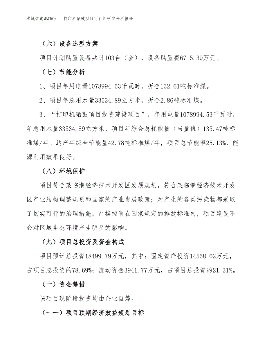 项目公示_打印机硒鼓项目可行性研究分析报告.docx_第3页