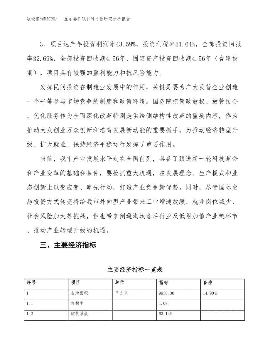 项目公示_显示器件项目可行性研究分析报告.docx_第5页